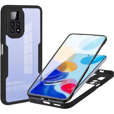 Coque Pour Redmi Note Protection Degr Rigide Bordure