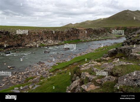 Landscape Of Mongolia Stock Photo Alamy