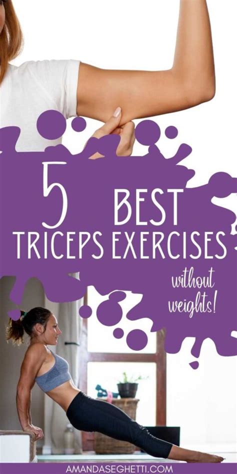 Tricep Workout At Home Without Equipment