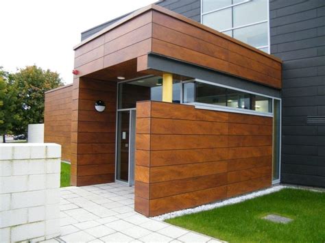 Wood Matte Brown Hpl Exterior Wall Cladding Thickness Mm At Rs