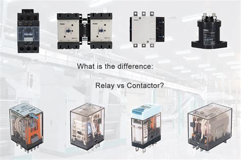 Contactors And Control Relays