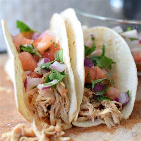 The Best Slow Cooker Chicken Tacos Recipe