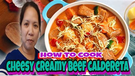 Vlog 23 Cheesy And Creamy Beef Caldereta YouTube