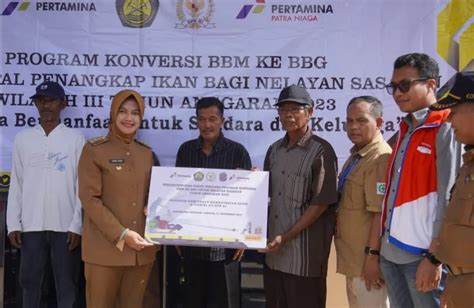 Nelayan Nunukan Dapat Bantuan Paket Konversi Bbm Ke Bbg Program