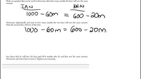 Algebra Regents January 2017 Question 37 YouTube