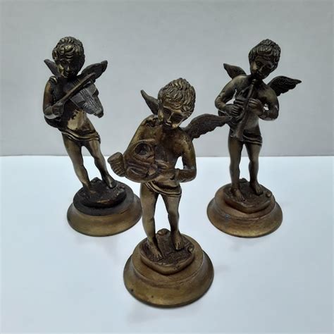 Brass Cherubs Etsy