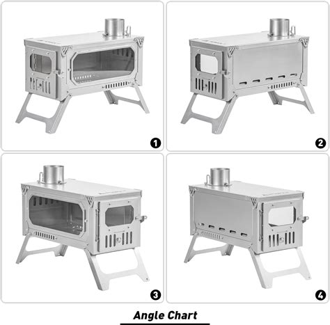 T Brick Estufa De Titanio Port Til Para Tienda De Campa A Caliente