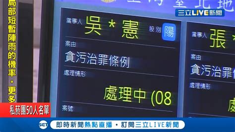 追私菸案50人名單！涉案10人多國安體系出身 傳警高層也涉案警政署發聲明駁｜記者 陳子揚 田仁翔｜【live大現場】20190724三立新聞