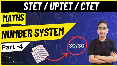 STET UPTET CTET Math Class Number System Divisibility Rules