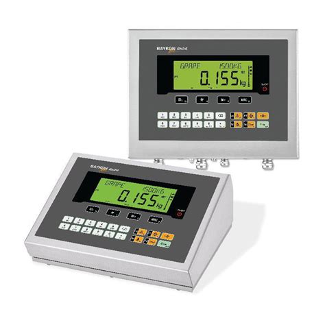 Terminal De Pesagem Display LCD BX24 BX24D BAYKON Industrial