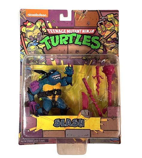 Teenage Mutant Ninja Turtles Vintage 2021 Slash 1988 Style Action