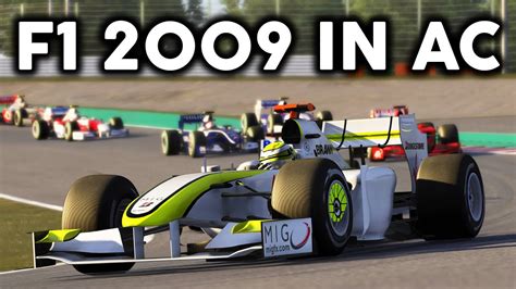 F1 2009 Car HUD Mods For Assetto Corsa YouTube