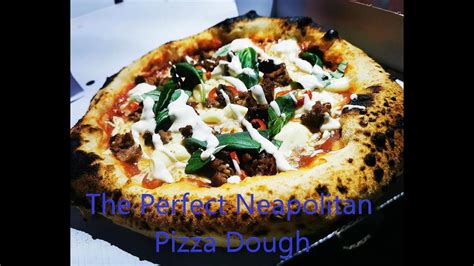 Caputo Blue Neapolitan Pizza Dough Tutorial With Poolish YouTube