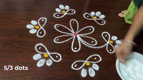 Traditional Karthika Masam Rangoli Muggulu Kolam Designs 5 3 Simple