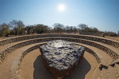 Premium Photo | Hoba meteorite view point, namibia, africa.