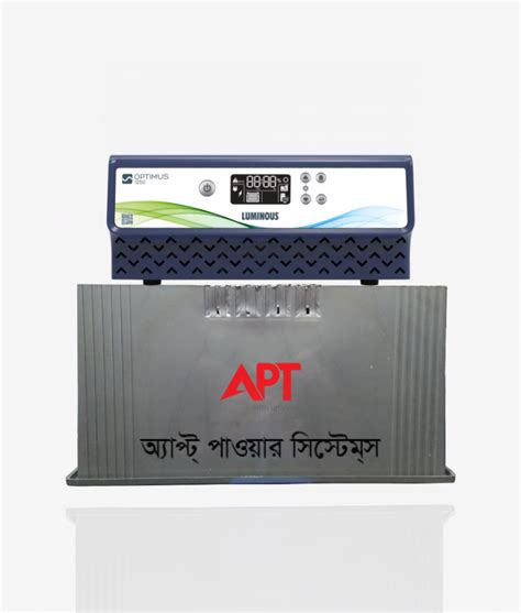 Eastern Ah Battery With Optimus Ips Apt Power Systems