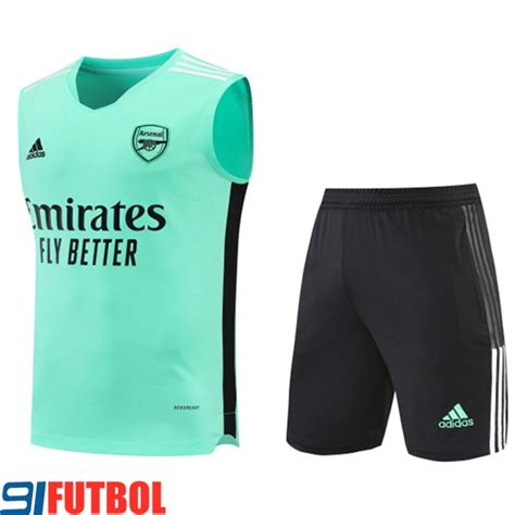 Donde Comprar Camiseta Entrenamiento Sin Mangas Cortos Arsenal Verde