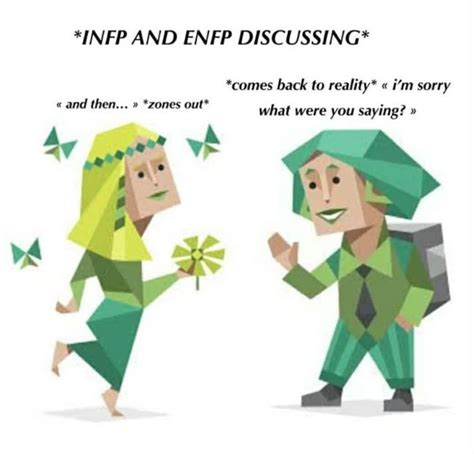 Infp And Enfp Infp Personality Infp Infp Personality Type