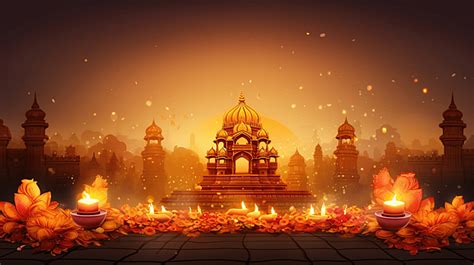 Beautiful Background Design For Hindu Festival Diwali, Background Card ...