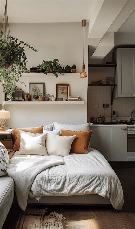 21 Small Space Decor Tips Inspired By Tiny Studio Apartments