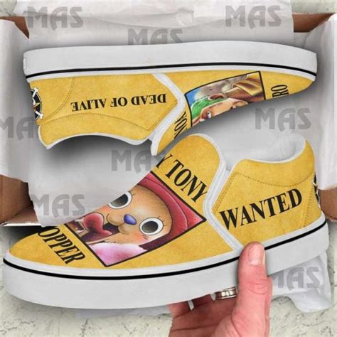 Roronoa Zoro X Tony Tony Chopper Shoes One Piece Anime Slip On Sneakers