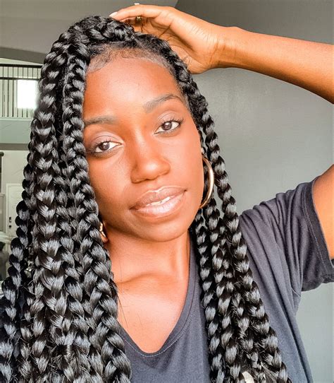 Stylish And Chic How To Add Hair To Jumbo Box Braids For Bridesmaids