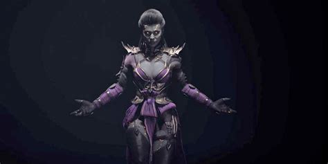 Mortal Kombat 11 New Sindel Render Bio Revealed