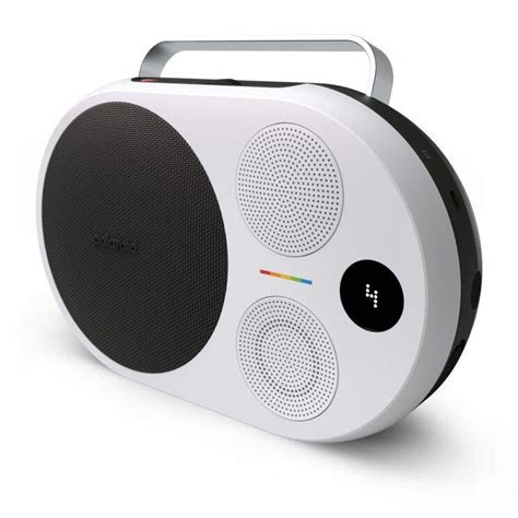 Polaroid Enceinte Portable Polaroid Music Player Black White