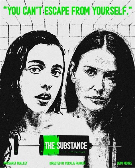 The Substance Poster Substances Demi Moore Margaret Qualley