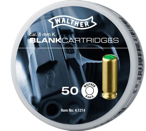 Walther Blank Cartridges Mm Blank Cartridges