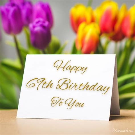 Happy 69th Birthday Cards and Funny Greeting Images