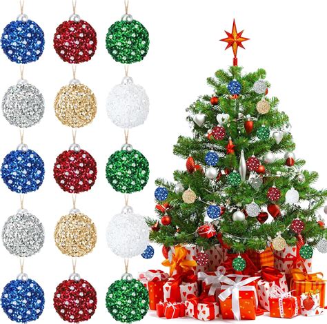 Amazon Liliful Pcs Inch Mini Christmas Ball Ornaments