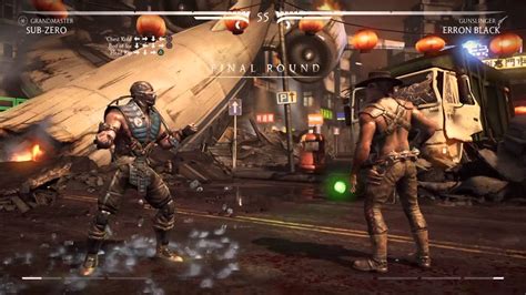 Mortal Kombat X Sub Zero Vs Erron Black Very Hard Youtube