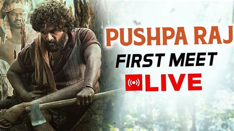 Pushpa Teaser Launch LIVE Introducing Pushpa Raj Allu Arjun Rashmika