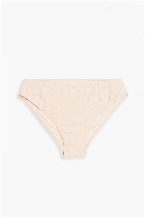LOULOU STUDIO Hephaistos Stretch Jacquard Bikini Briefs THE OUTNET