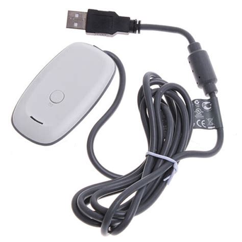 Pc Wireless Usb 2 0 Gaming Receiver Controller Adapter For Xbox 360 White Black Ebay