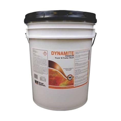 Warsaw Chemical Dynamite Premium Truck N Trailer Wash 5 Gallon Pail 60193 0000005 Zoro