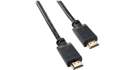 Pearstone 6 High Speed Hdmi Cable With Ethernet Black