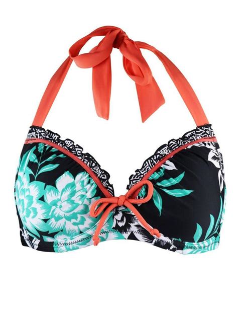 Pour Moi Sea Breeze Padded Halter Bikini Top Belle Lingerie Pour