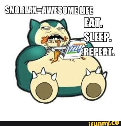 Pokemon Snorlax Memes