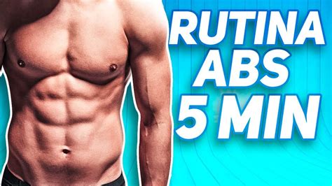 Rutina De Abdominales En Min C Mo Marcar Abdominales Youtube