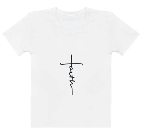 Vertical Faith Cross Svg Faith Clipart T Shirt Design Png  Pdf