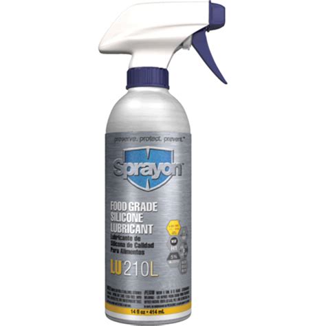 SPRAYON LU210L Food Grade Silicone Lubricant AB519 C000210LQ Shop