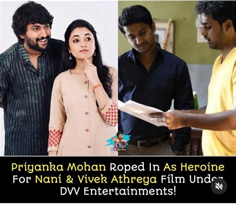 Priyanka Mohan Joins The Cast Of Nani X Va Rtollywood