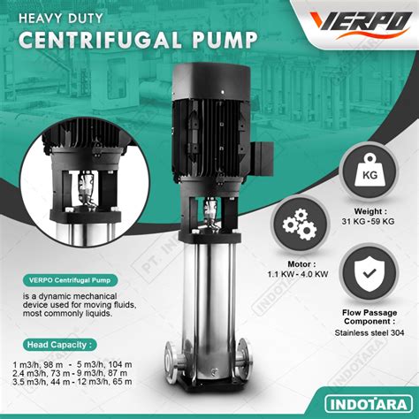 Jual Pompa Booster Ro Pompa Air Centrifugal Vertikal Verpo Shopee