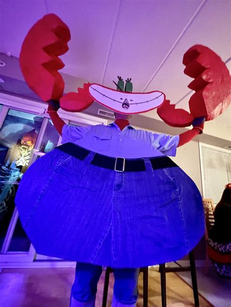 Mr Krabs Costume Mr Krabs Halloween Outfits Crab Costume