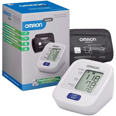 Omron Hem Tensi Metro De Brazo Autom Tico Control Farmacia