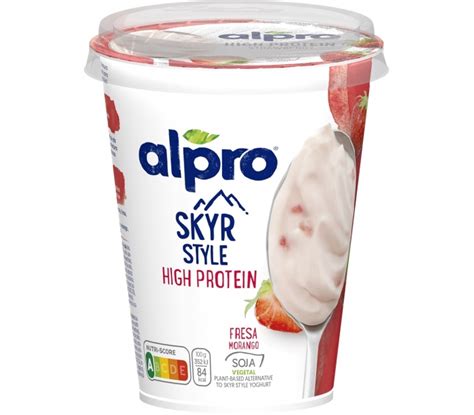 Yogur Skyr Style High Protein Fresa Alpro 400 Grs