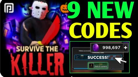 Newest ⚡ Survive The Killer Codes 2023 Roblox Survive The Killer Codes 2023 Youtube