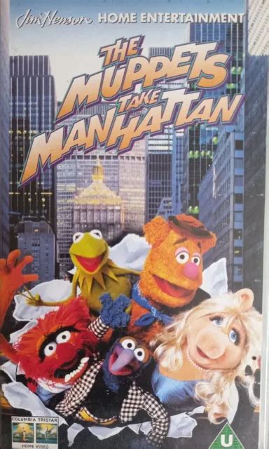 The Muppets Take Manhattan Vhs Video Tape Cert U £499 Picclick Uk
